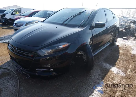 2014 Dodge Dart Gt z USA, uszkodzony, nr VIN 1C3CDFEB4ED919096